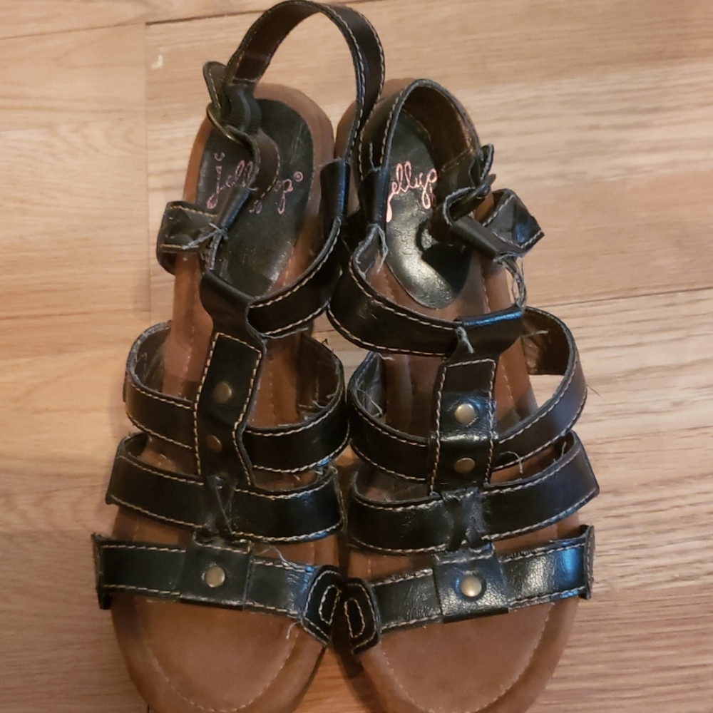 Jelly pop high heel sandle